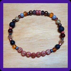 Malcolm- Firefly Friendship Bracelet, Size 8"